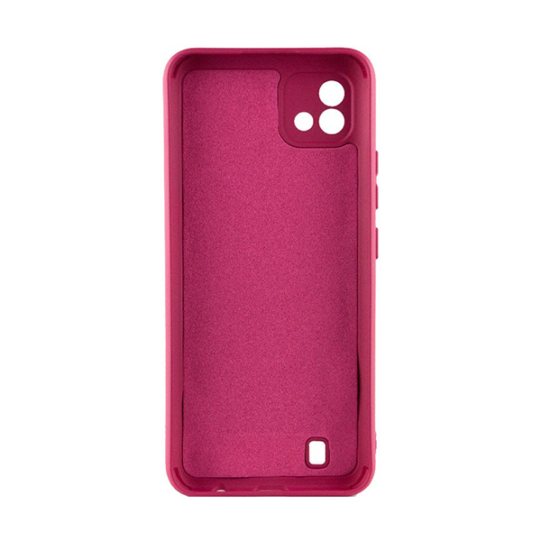 Чохол Original Soft Touch Case for Realme C11 2021 Marsala with Camera Lens