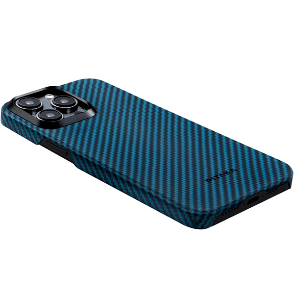 Чохол Pitaka iPhone 15 Pro Max Case with MagSafe Black/Blue (KI1508PM)