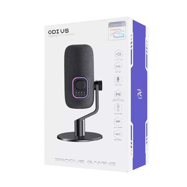 Ігровий мікрофон Proove Gaming Odius (black)