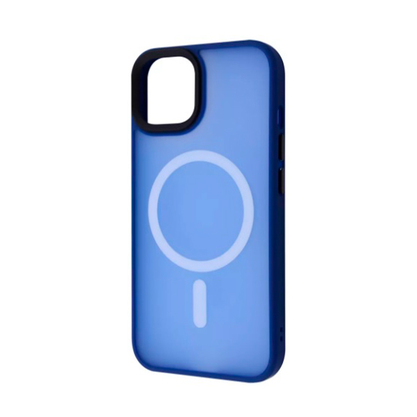 Чехол Wave Matte Colorful Case для Apple iPhone 13/14 with MagSafe Midnight Blue