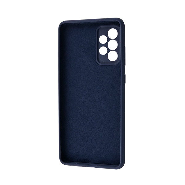 Чехол Original Soft Touch Case for Samsung A32-2021/A325 Midnight Blue with Camera Lens