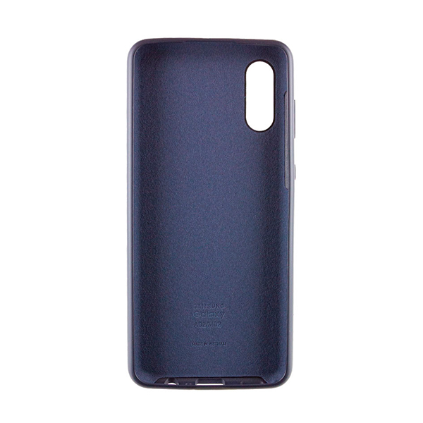 Чехол Original Soft Touch Case for Samsung A02-2021/A022 Midnight Blue