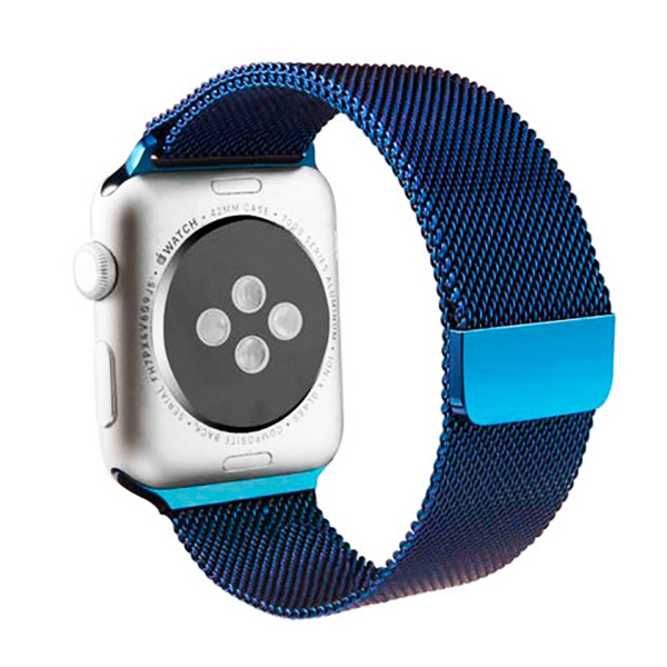 Ремешок для Apple Watch 38mm/40mm Milanese Loop Watch Band Blue