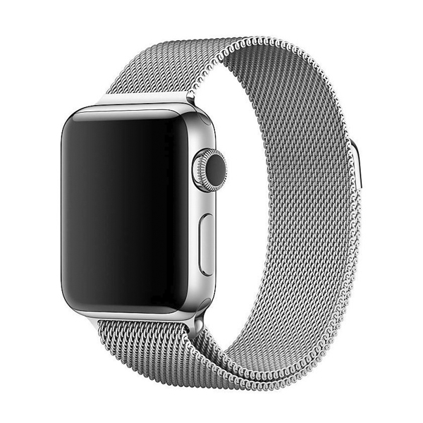 Ремешок для Apple Watch 38mm/40mm Milanese Loop Watch Band Silver