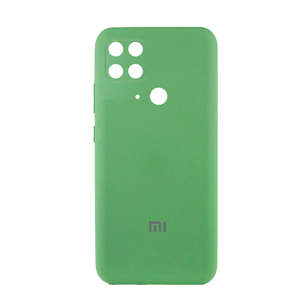 Чохол Original Soft Touch Case for Xiaomi Redmi 10с/Poco C40 Mint with Camera Lens