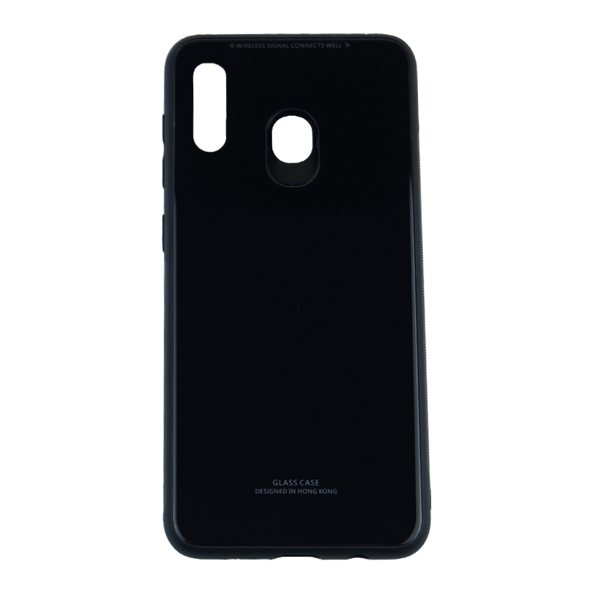 Silicon Mirror Case для Samsung A20-2019/A205/A30-2019/A305 Black