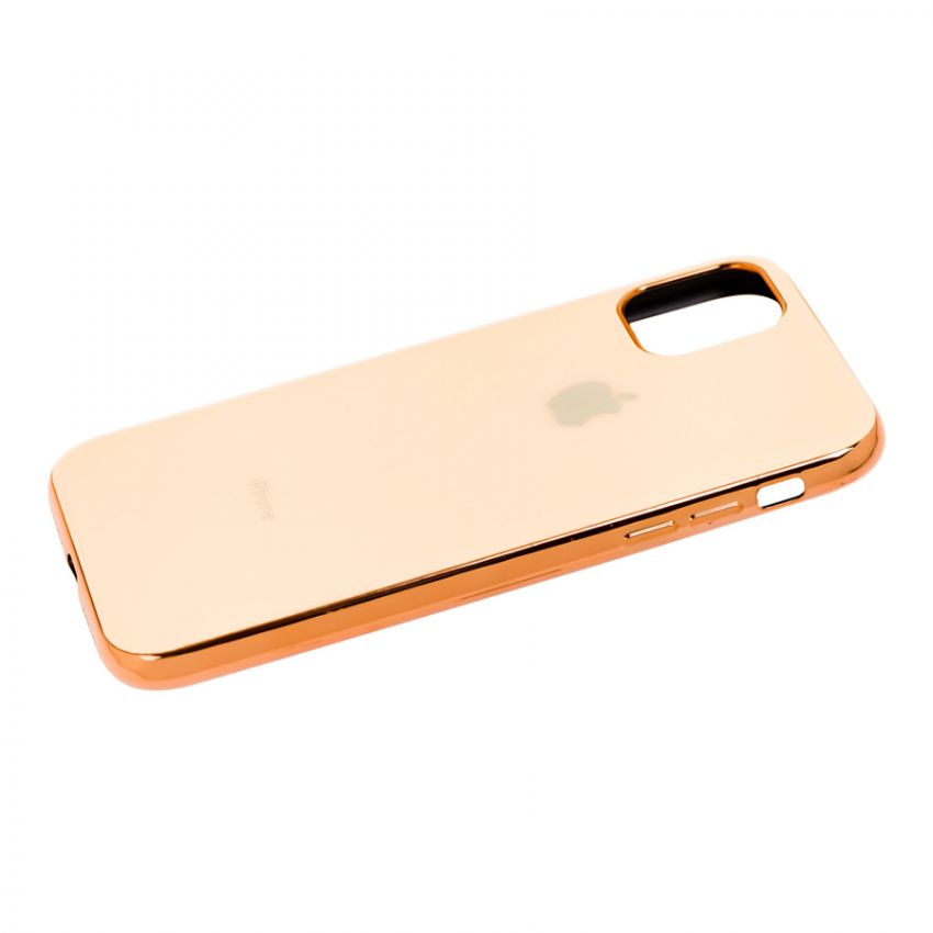 Чехол накладка Molan Soft Glass для iPhone 11 Pro Pink Sand