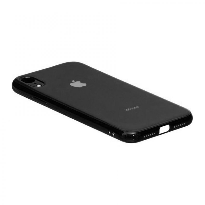 Чехол накладка Molan Soft Glass для iPhone XR Black