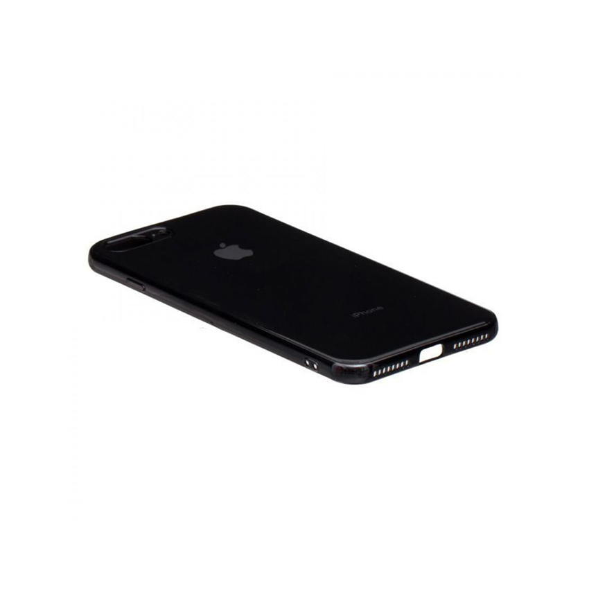 Чехол накладка Molan Soft Glass для iPhone 7 Plus/8 Plus Black