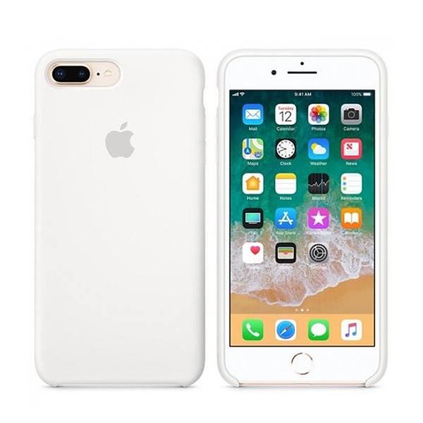 Чехол Soft Touch для Apple iPhone 8 Plus White