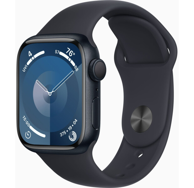 Смарт-годинник Apple Watch Series 9 45mm Midnight (MR993) S/M українська версія