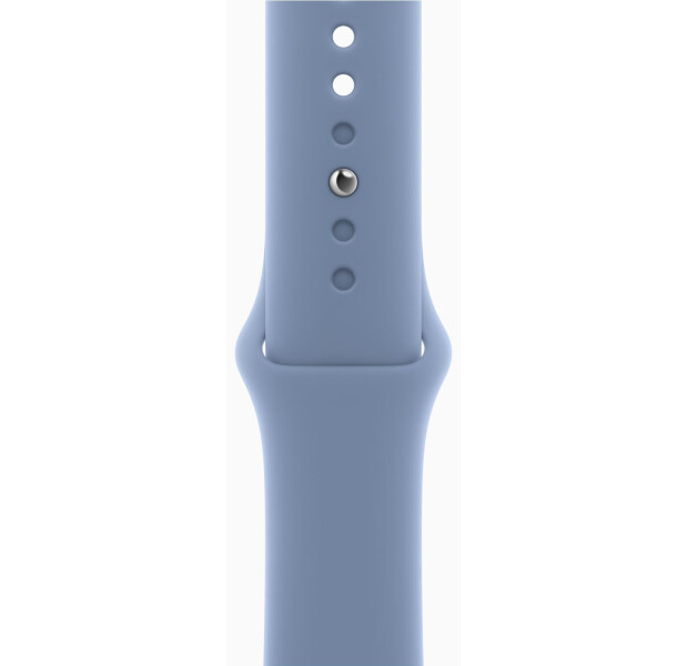 Смарт-годинник Apple Watch Series 9 41mm Silver/Blue (MR903) S/M українська версія