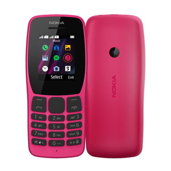 Nokia 110 Dual Sim 2019 Pink (16NKLP01A01)