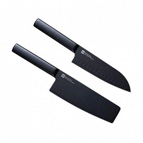 Набір ножів з 2 предметів Xiaomi Heat Knife Set Black 2 pcs (HU0015)