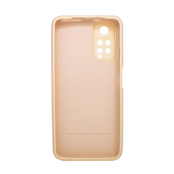 Чохол Original Soft Touch Case for Xiaomi Redmi Note11/Note11S Pink Sand with Camera Lens