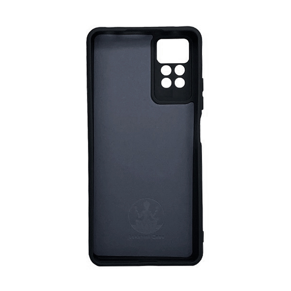 Чохол Original Soft Touch Case for Xiaomi Redmi Note11 Pro/ 5G/Note 12 Pro 4G Black with Camera Lens(2)