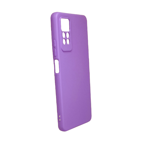 Чехол Original Soft Touch Case for Xiaomi Redmi Note11 Pro/ 5G/Note 12 Pro 4G Violet with Camera Lens