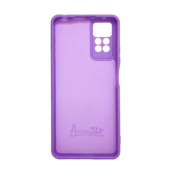 Чехол Original Soft Touch Case for Xiaomi Redmi Note11 Pro/ 5G/Note 12 Pro 4G Violet with Camera Lens