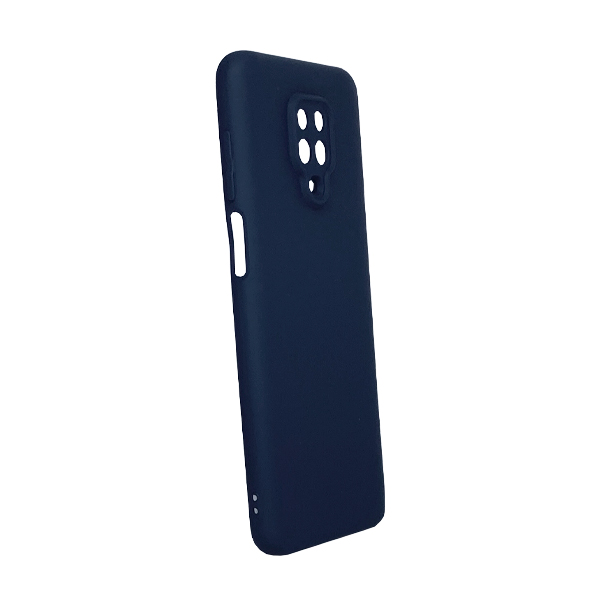 Чехол Original Soft Touch Case for Xiaomi Redmi Note 9s/Note 9 Pro/Note 9 Pro Max Midnight Blue with Camera Lens