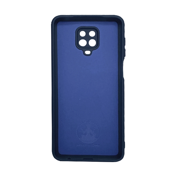 Чехол Original Soft Touch Case for Xiaomi Redmi Note 9s/Note 9 Pro/Note 9 Pro Max Midnight Blue with Camera Lens