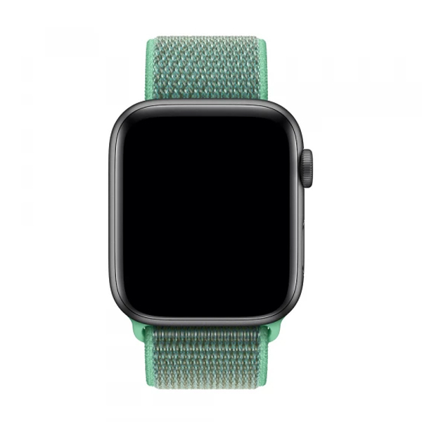 Ремінець для Apple Watch 42mm/44mm Nylon Sport Loop Marine Green