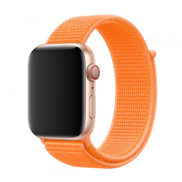 Ремешок для Apple Watch 42mm/44mm Nylon Sport Loop Papaya