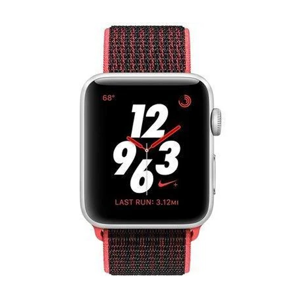 Ремешок для Apple Watch 38mm/40mm Nylon Sport Loop Red/Black