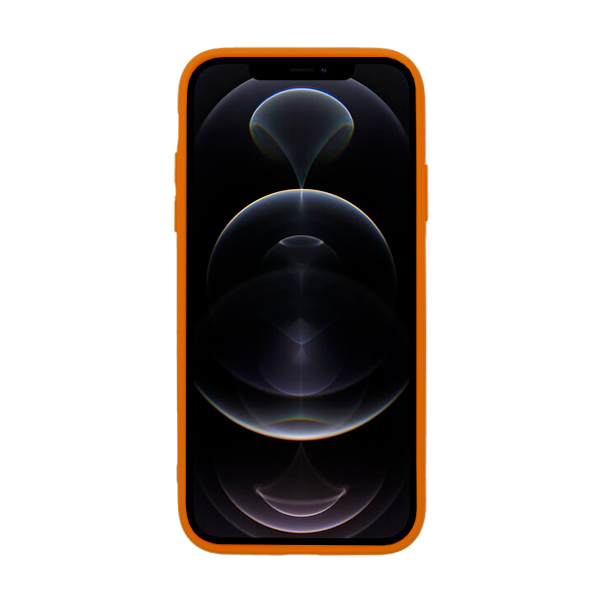 Чехол Leather Lux для iPhone 12  Pro  Max Orange