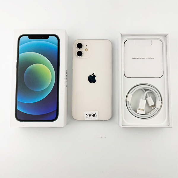 Apple iPhone 12 128GB White Б/У №2896 (Стан 8/10)
