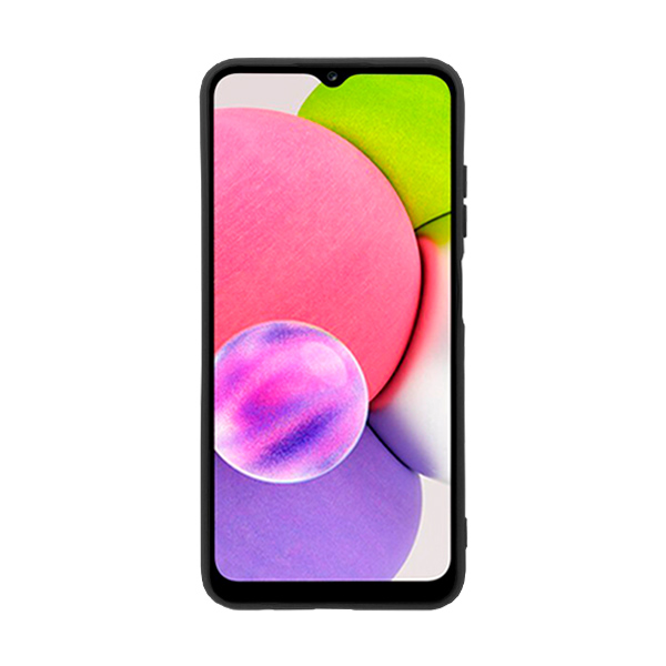 Чохол Original Soft Touch Case for Samsung A03s-2021/A037 Black