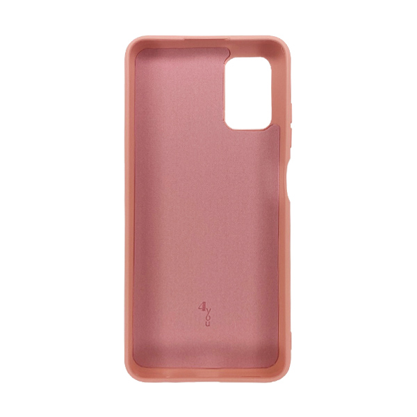 Чехол Original Soft Touch Case for Samsung A03s-2021/A037 Pink