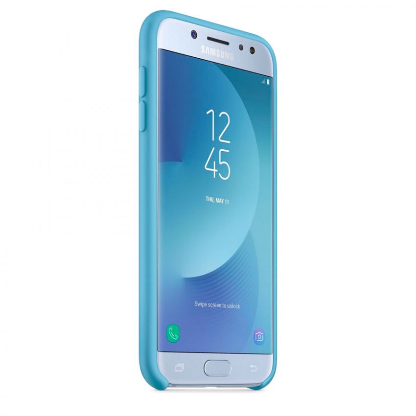 Чехол Original Soft Touch Case for Samsung J3-2017/J330 Blue