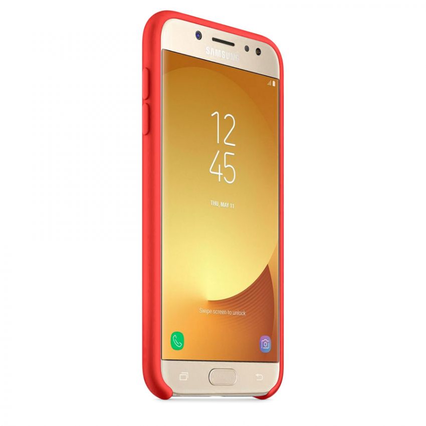 Чехол Original Soft Touch Case for Samsung J5-2017/J530 Red