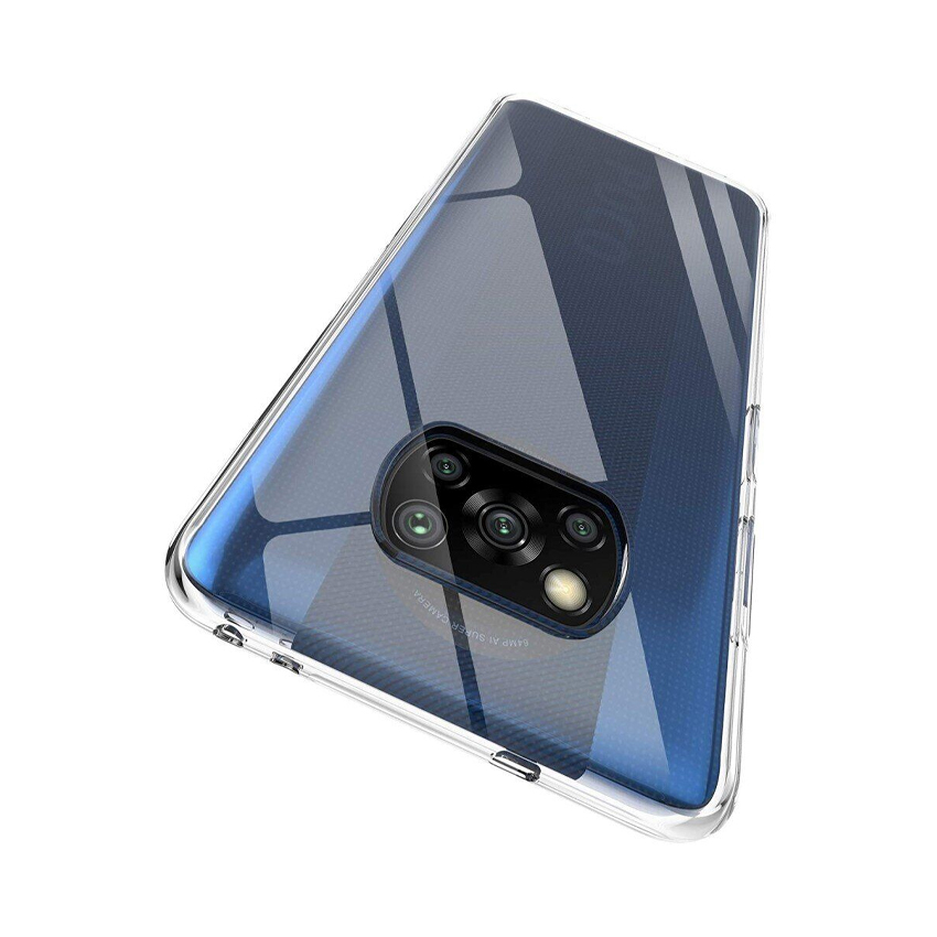 Original Silicon Case Xiaomi Poco X3 Clear