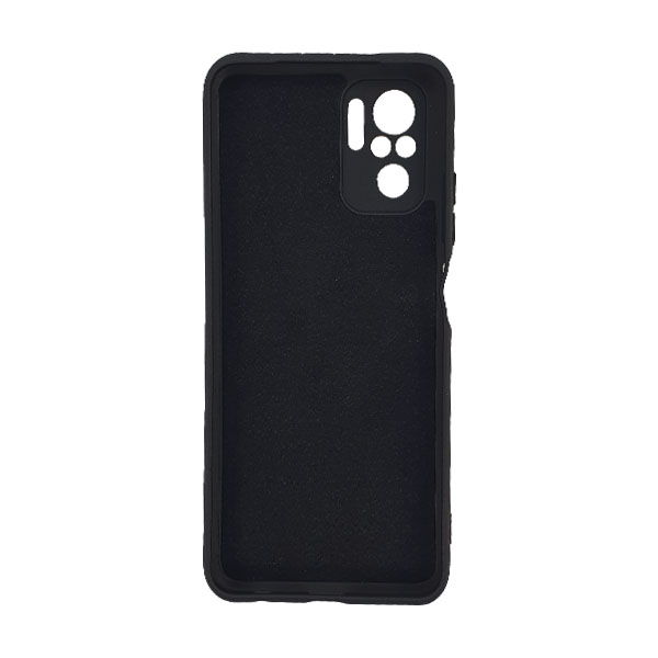 Чехол Original Soft Touch Case for Xiaomi Redmi Note10 Black with Camera Lens