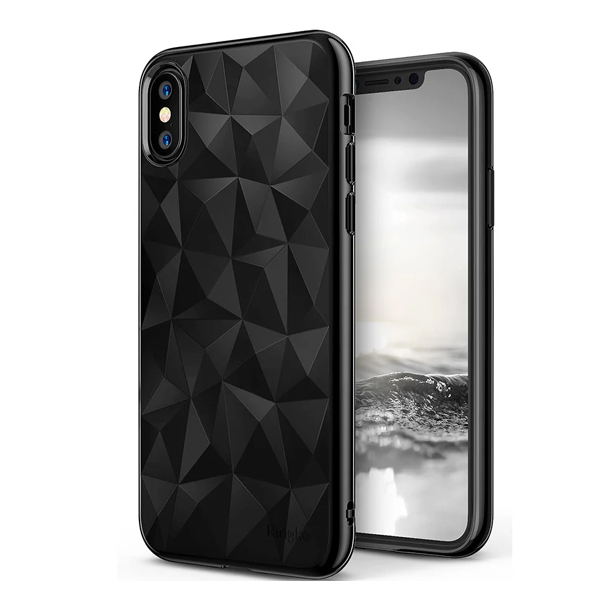 Original Silicon Case iPhone XS Max Diamond Black