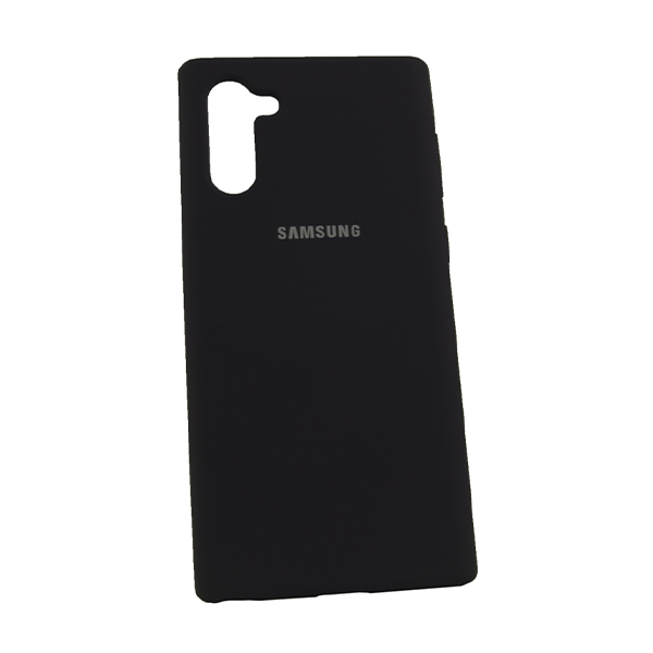 Чехол Original Soft Touch Case for Samsung Note 10/N970 Midnight Blue