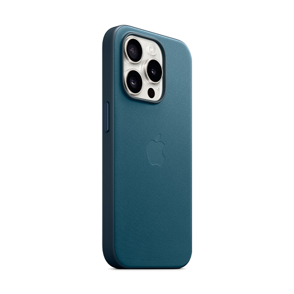 Чохол Apple iPhone 15 Pro FineWoven Case with MagSafe Pacific Blue (MT4Q3)