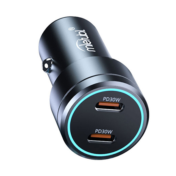 АЗП MIetubl MTB-CC10 USB-C+USB-C 60W Black