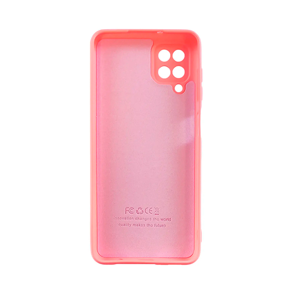 Чохол Original Soft Touch Case for Samsung A12-2021/A125/M12-2021 Peach with Camera Lens