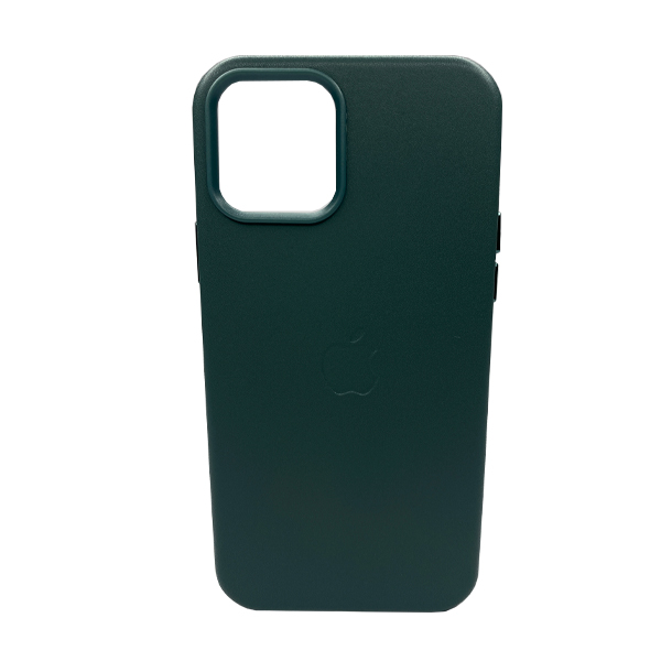 Чохол Leather Case для iPhone 12/12 Pro with MagSafe Pine Green