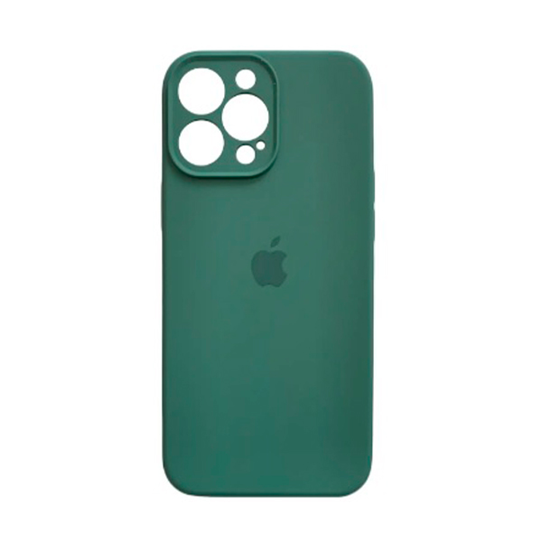 Чохол Soft Touch для Apple iPhone 13 Pro Pine Green with Camera Lens Protection Square