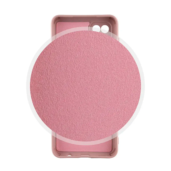 Чохол Original Soft Touch Case for Samsung A12-2021/A125/M12-2021 Pink Sand with Camera Lens