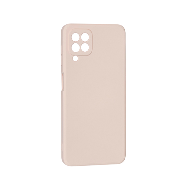 Чехол Original Soft Touch Case for Samsung A22-2021/M22-2021 Pink Sand with Camera Lens