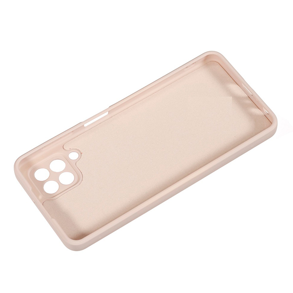Чехол Original Soft Touch Case for Samsung A22-2021/M22-2021 Pink Sand with Camera Lens