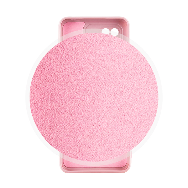 Чехол Original Soft Touch Case for Xiaomi Redmi 10с/Poco C40 Pink with Camera Lens