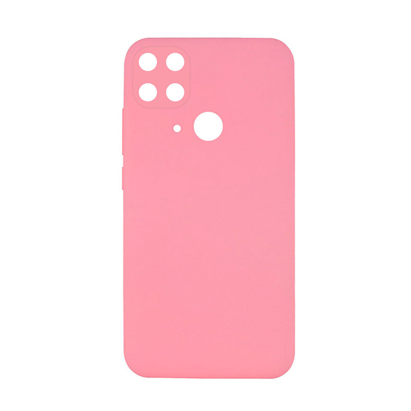 Чохол Original Soft Touch Case for Xiaomi Redmi 10с/Poco C40 Pink with Camera Lens