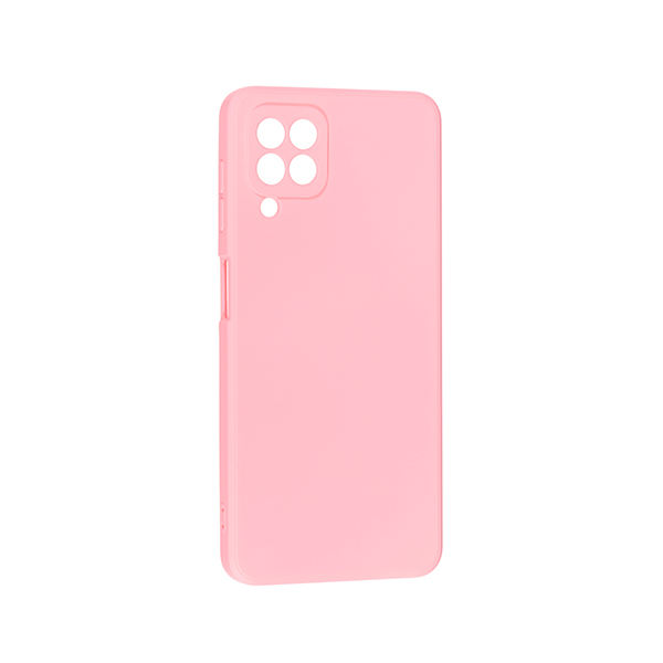 Чехол Original Soft Touch Case for Samsung A22-2021/M22-2021 Pink with Camera Lens