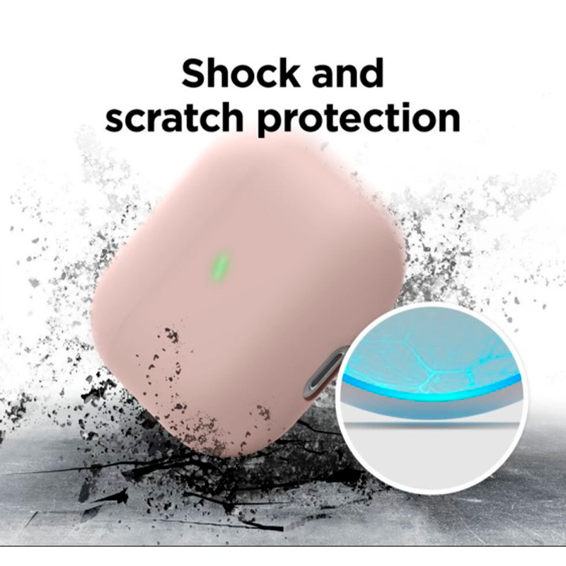 Футляр для навушників Elago Liquid Hybrid Case for Airpods 3rd Gen Lovely Pink (EAP3RH-LPK)