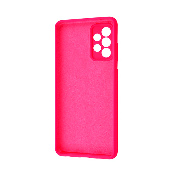 Чехол Original Soft Touch Case for Samsung A32-2021/A325 Pink with Camera Lens